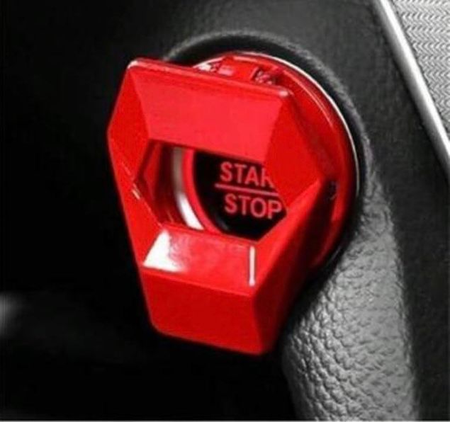 Push to start Button Cover (Metal)