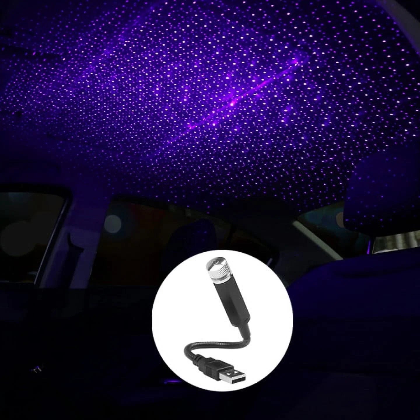 USB Car Ceiling Light