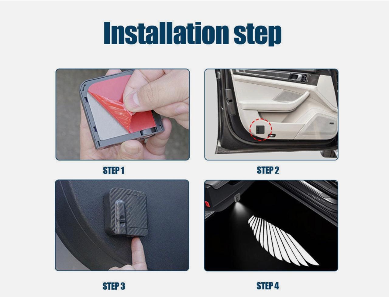 Angel wing car door Lights (2PCS Set)